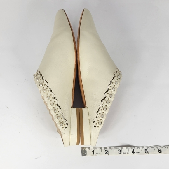 Pour La Victoire Leather Mules #674 Size 8.5 - Picture 8 of 11